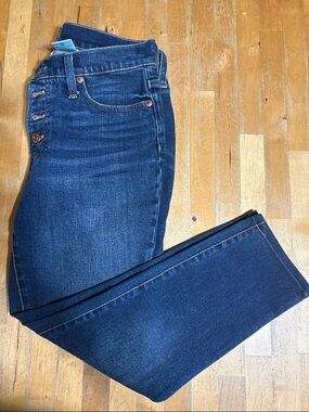J. Crew toothpick button fly skinny jeans